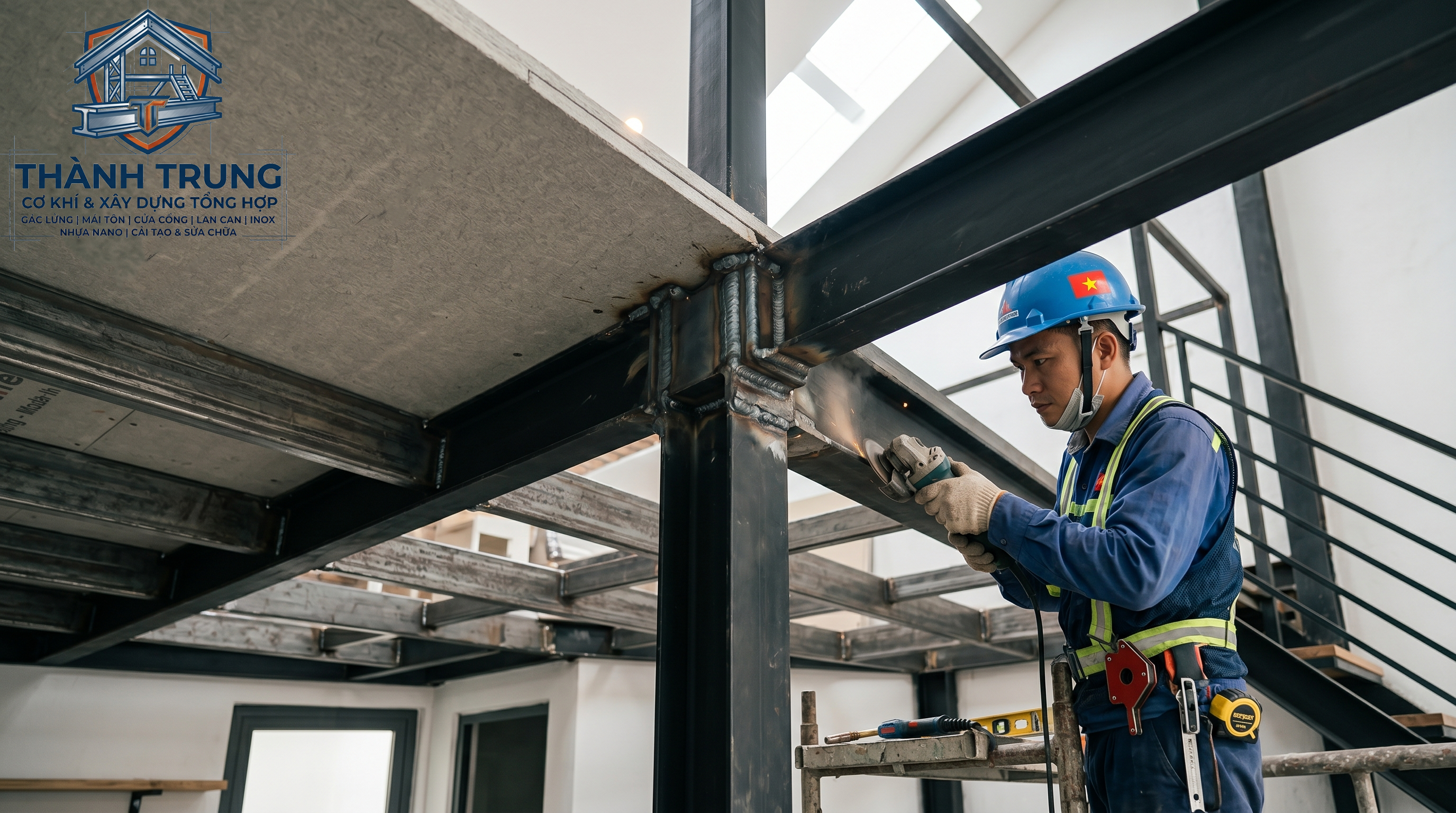 Hướng dẫn thi công chi tiết, vật liệu phù hợp và lưu ý quan trọng để đảm bảo an toàn, thẩm mỹ