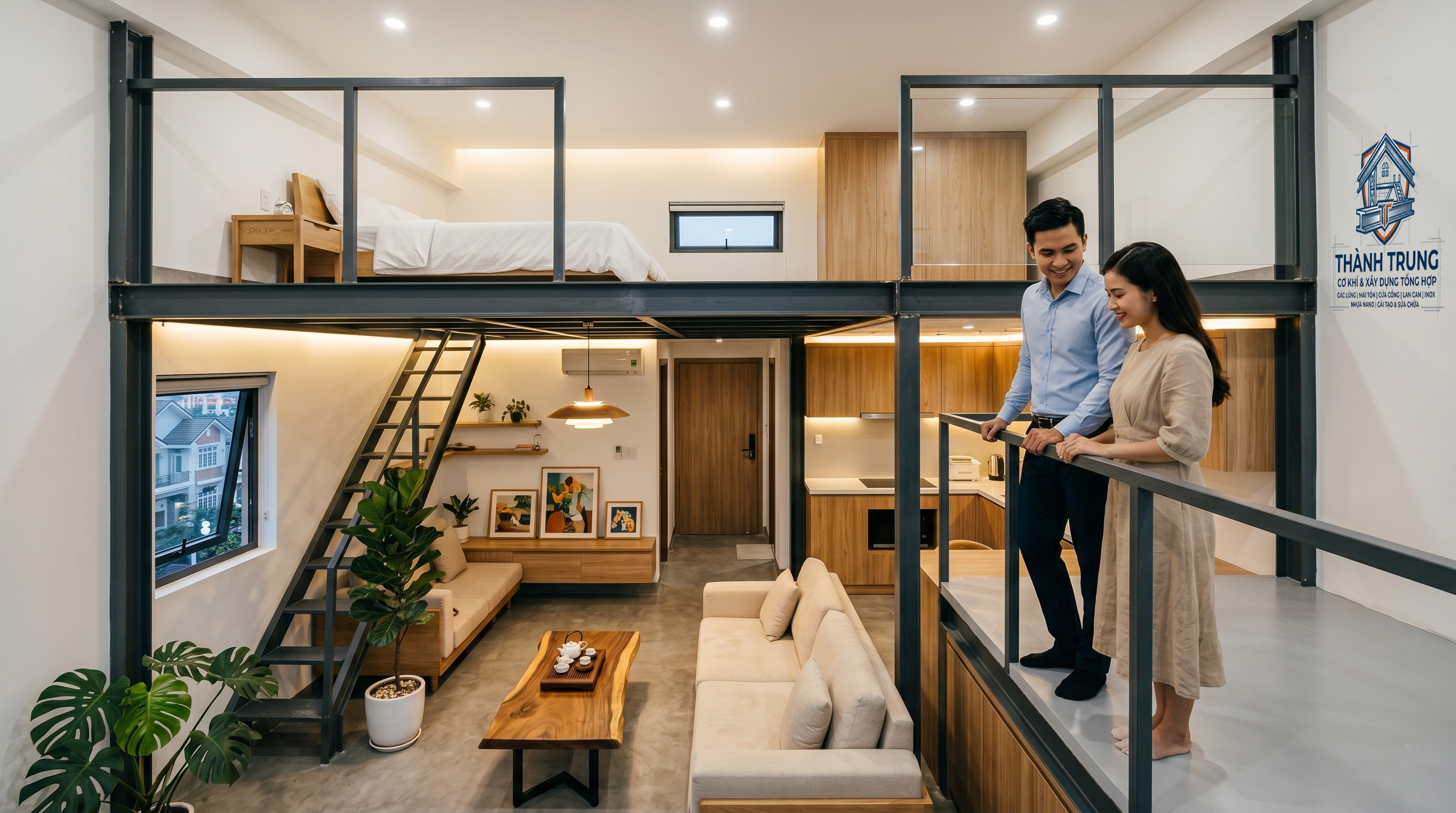 Tìm hiểu quy trình thi công gác xép bằng Cemboard chuẩn kỹ thuật mới nhất_